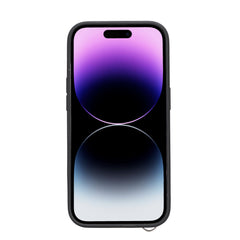 Fermo Funda de cuero para teléfono con billetera cruzada para iPhone 14 Pro