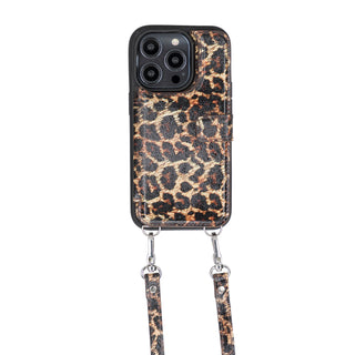 Fermo Leather Crossbody Wallet Phone Case for iPhone 14 Pro