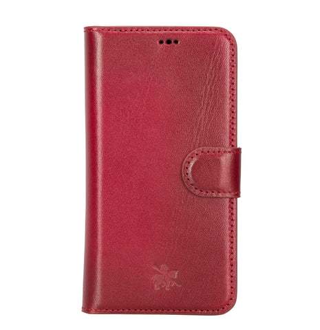 Funda tipo billetera de cuero con bloqueo RFID Florence para iPhone 14 Pro
