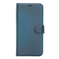 Funda tipo billetera de cuero con bloqueo RFID Florence para iPhone 12 Pro Max