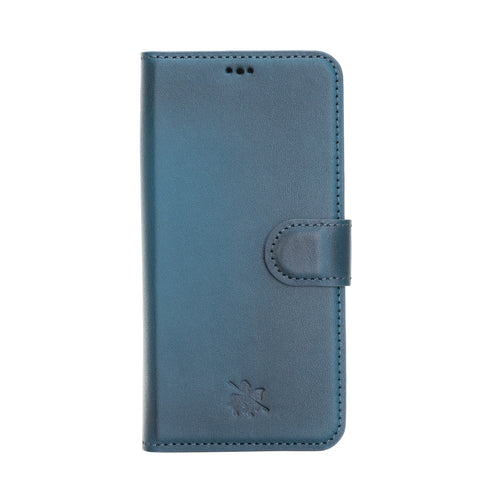 Funda tipo billetera de cuero con bloqueo RFID Florence para iPhone 12 Pro