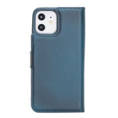 Funda tipo billetera de cuero con bloqueo RFID Florence para iPhone 12 Pro