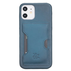 Funda tipo billetera de cuero con bloqueo RFID Florence para iPhone 12 Pro