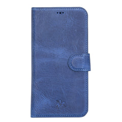 Funda tipo billetera de cuero con bloqueo RFID Florence para iPhone 13 Pro Max