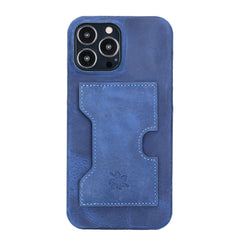 Funda tipo billetera de cuero con bloqueo RFID Florence para iPhone 13 Pro Max