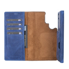 Florence - Funda tipo cartera de piel con bloqueo RFID para Samsung Galaxy S22 Ultra