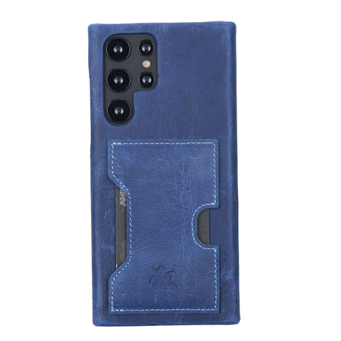 Florence RFID Blocking Leather Wallet Case for Samsung Galaxy S22 Ultra