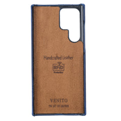 Florence - Funda tipo cartera de piel con bloqueo RFID para Samsung Galaxy S22 Ultra