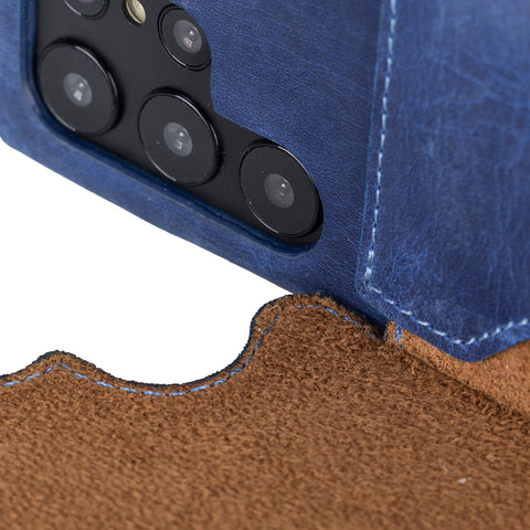 Florence RFID Blocking Leather Wallet Case for Samsung Galaxy S22 Ultra