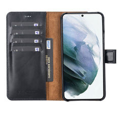 Florence RFID Blocking Leather Wallet Case for Samsung Galaxy S22 Plus