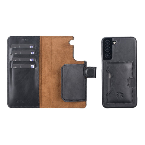 Florence RFID Blocking Leather Wallet Case for Samsung Galaxy S22 Plus