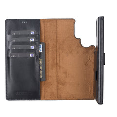 Florence - Funda tipo cartera de piel con bloqueo RFID para Samsung Galaxy S22 Ultra