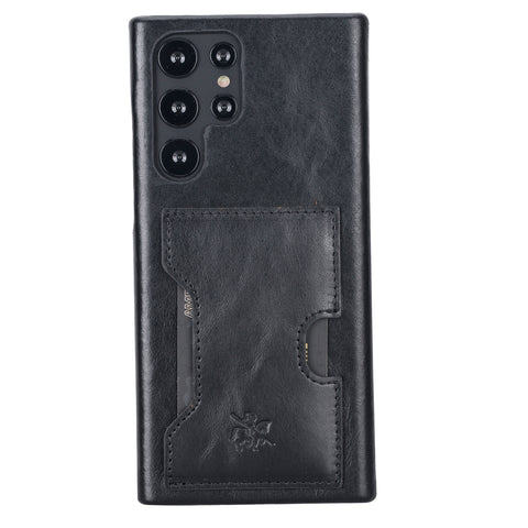 Florence RFID Blocking Leather Wallet Case for Samsung Galaxy S22 Ultra