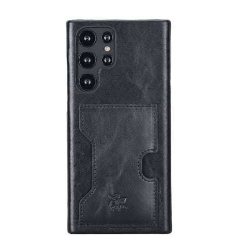 Florence RFID Blocking Leather Wallet Case for Samsung Galaxy S22 Ultra