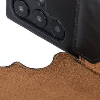 Florence RFID Blocking Leather Wallet Case for Samsung Galaxy S22 Ultra
