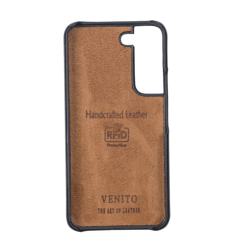Funda tipo billetera de cuero con bloqueo RFID Florence para Samsung Galaxy S22