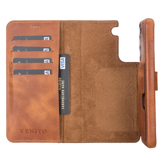 Florence RFID Blocking Leather Wallet Case for Samsung Galaxy S22 Plus