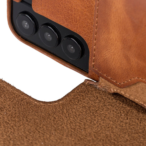 Florence RFID Blocking Leather Wallet Case for Samsung Galaxy S22 Plus