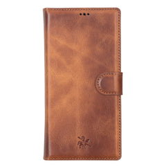 Florence - Funda tipo cartera de piel con bloqueo RFID para Samsung Galaxy S22 Ultra
