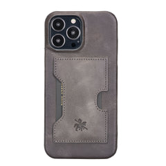 Funda tipo billetera de cuero con bloqueo RFID Florence para iPhone 13 Pro Max