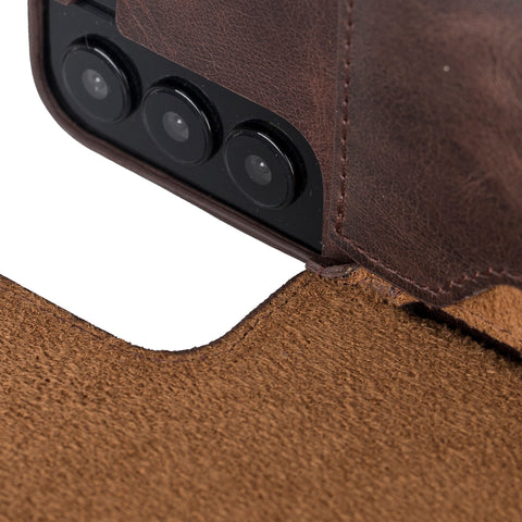 Florence RFID Blocking Leather Wallet Case for Samsung Galaxy S22 Plus