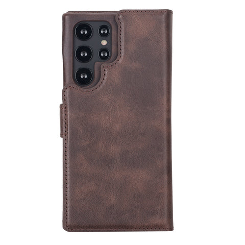 Florence RFID Blocking Leather Wallet Case for Samsung Galaxy S22 Ultra