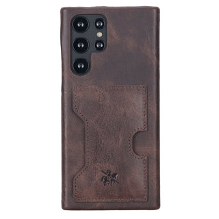 Florence RFID Blocking Leather Wallet Case for Samsung Galaxy S22 Ultra