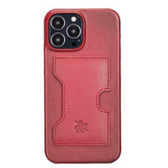 Funda tipo billetera de cuero con bloqueo RFID Florence para iPhone 13 Pro Max