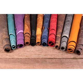 Custom Size Genuine Leather Piece - Cut-to-Size Leather Sheet