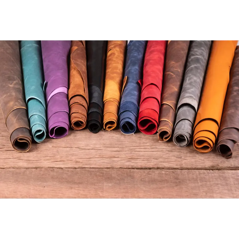 Custom Size Genuine Leather Piece - Cut-to-Size Leather Sheet