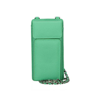 Avjin Genuine Leather Crossbody Bag Compatible with Phones up to 6.9"