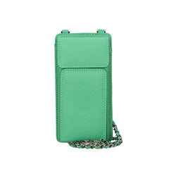 Avjin Genuine Leather Crossbody Bag Compatible with Phones up to 6.9"