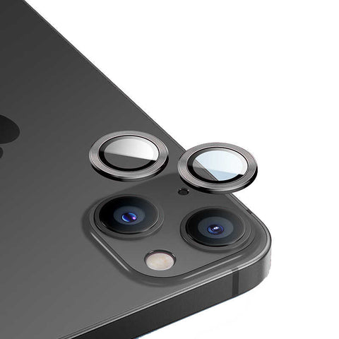 Premium Full Alloy Camera Lens Protector for iPhone 14/14 Plus – Scratch Resistant, Shockproof Camera Guard