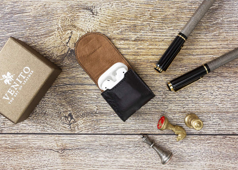 Bari Pro Leather Cover for Apple AirPods Pro Charging Case