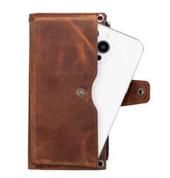 Lozan Crossbody Leather Wallet