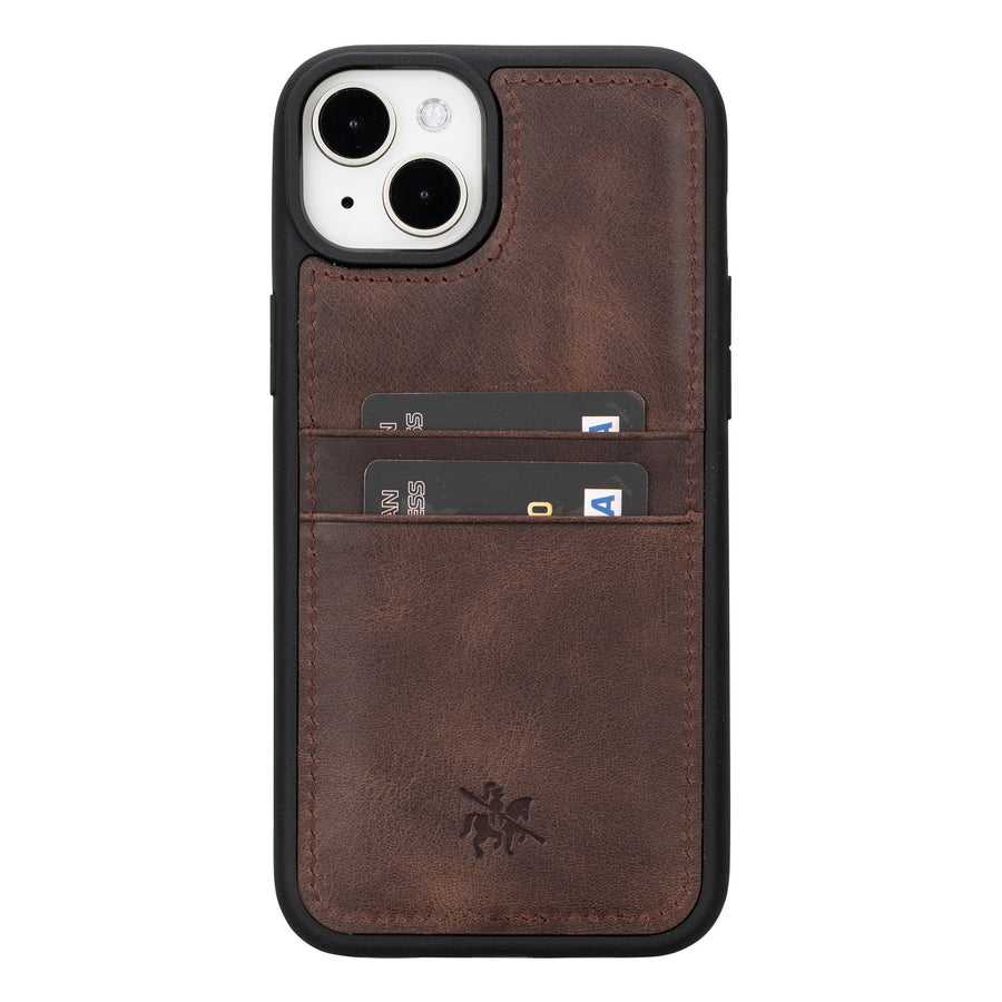 Capri Snap On Leather Wallet Case for iPhone 15 Plus