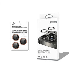 Premium Full Alloy Camera Lens Protector for iPhone 16 Pro/16 Pro Max – Scratch Resistant, Shockproof Camera Guard