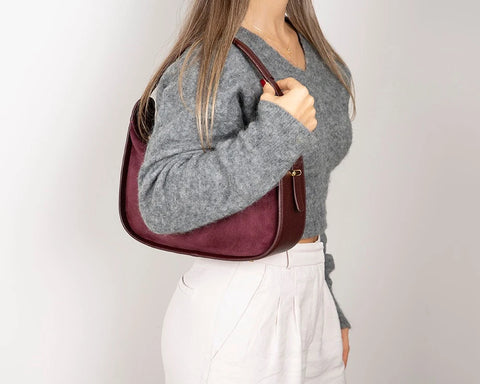 Dolcezza Suede Leather Women's Bag