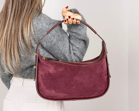 Dolcezza Suede Leather Women's Bag