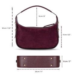 Dolcezza Suede Leather Women's Bag
