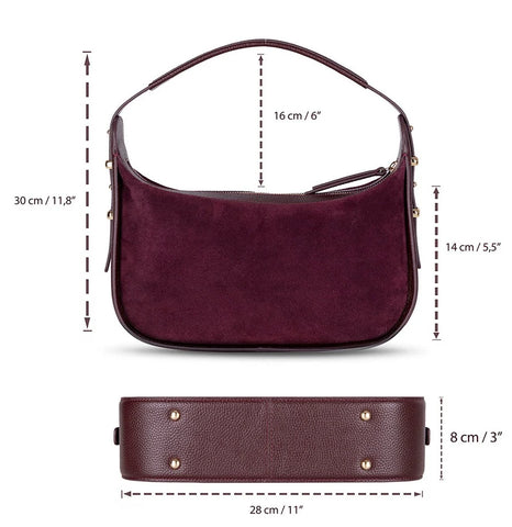 Dolcezza Suede Leather Women's Bag