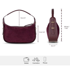 Dolcezza Suede Leather Women's Bag