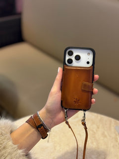 Fermo Leather Crossbody Wallet Phone Case for iPhone 18 Pro