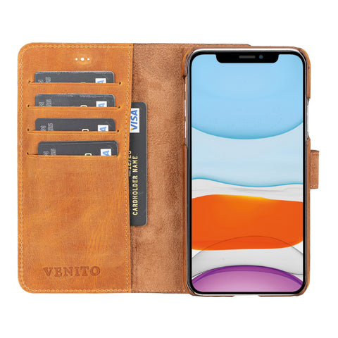 Florence RFID Blocking Leather Wallet Case for iPhone 11 Pro Max