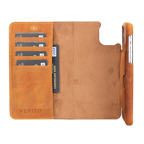 Florence RFID Blocking Leather Wallet Case for iPhone 11 Pro Max
