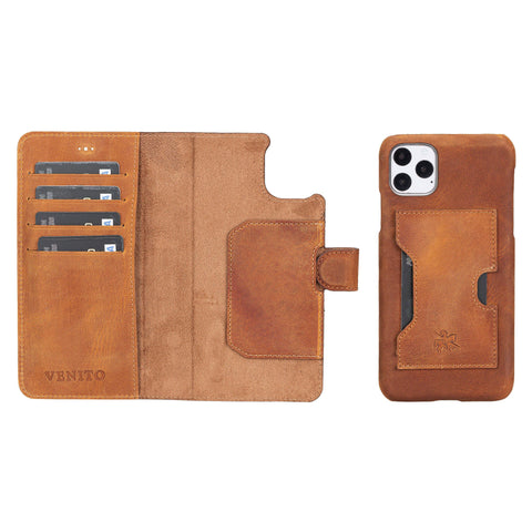 Florence RFID Blocking Leather Wallet Case for iPhone 11 Pro Max