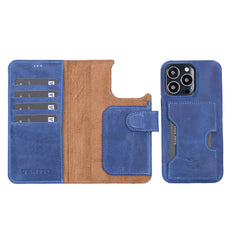 Florence RFID Blocking Leather Wallet Case for iPhone 13 Pro