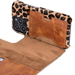 Florence RFID Blocking Leather Wallet Case for iPhone 13 Pro