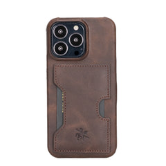 Florence RFID Blocking Leather Wallet Case for iPhone 13 Pro