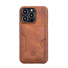 Florence RFID Blocking Leather Wallet Case for iPhone 13 Pro